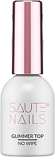 Top βερνίκι νυχιών Saute Nails Glimmer Top No Wipe	