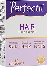 Σύμπλεγμα βιταμινών για τέλεια μαλλιά Perfectil Plus Hair Extra Support