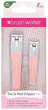 Σετ Brushworks Toe & Nail Clipper Set (t/clipper/1psc + n/clipper/1psc)