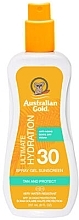 Αντηλιακό τζελ σε σπρέι Australian Gold Unisex Sunscreen SPF30 Spray Gel