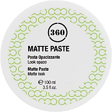 Πάστα φορμαρίσματος μαλλιών 360 Matte Paste