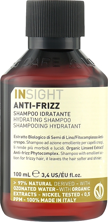 Ενυδατικό σαμπουάν μαλλιών αντιφρίζ - Insight Anti-Frizz Hair Hydrating Shampoo