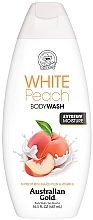 Αφρόλουτρο Άσπρο ροδάκινο Australian Gold White Peach Body Wash