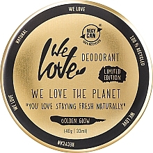 Φυσικό κρεμώδες αποσμητικό We Love The Planet Deodorant Golden Glow