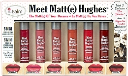 theBalm Meet Matt(e) Hughes Mini Kit 12 (lipstick/6x1.2ml) Μίνι σετ ματ κραγιόν