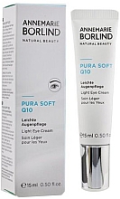 Κρέμα ματιών με συνένζυμο Q10 Annemarie Borlind Pura Soft Q10 Light Eye Cream