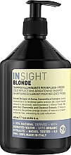 Σαμπουάν για μαλλιά Κρύες Αντανακλάσεις Insight Blonde Cold Reflections Shampoo