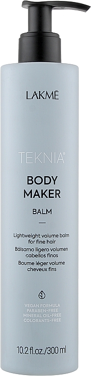 Βάλσαμο για όγκο μαλλιών - Lakme Teknia Body Maker Balm