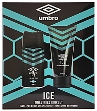 Umbro Ice	 Σετ (deo/150ml + sh/gel/150ml)	