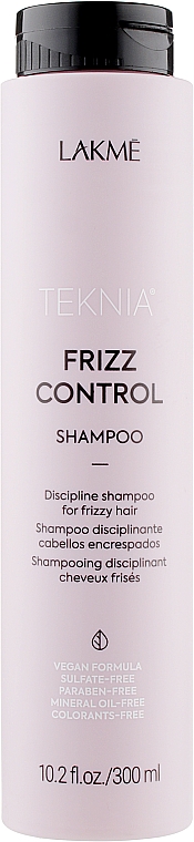 Σαμπουάν αντιφρίζ χωρίς θειικά άλατα - Lakme Teknia Frizz Control Shampoo