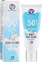 Tekućina za sunčanje za djecu Ey! Organic Cosmetics Kids Sun Fluid Neutral SPF 50+