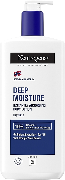 Dubinsko hidratantno mlijeko za suhu kožu - Neutrogena Deep Moisture Body Lotion