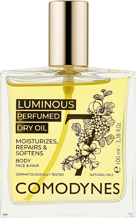 Parfimisano ulje za blistavu kožu lica i tijela - Comodynes Luminous Perfumed Dry Oil