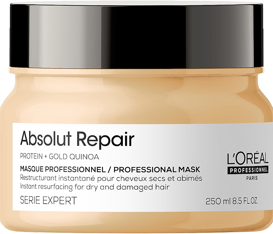 Revitalizirajuća maska ​​za kosu - L'Oreal Professionnel Absolut Repair Gold Quinoa +Protein Mask