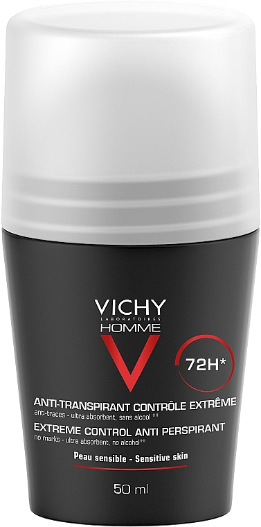 Kuglični dezodorans - Vichy Deo Anti-Transpirant 72H