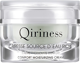 Obogaćena hidratantna krema za lice Qiriness Caresse Source d'Eau Riche Comfort Moisturizing Cream