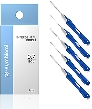 Interdentalne četke, 0,7 mm Symbioral Interdental Brush ISO 1