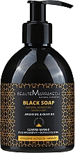 Crni tekući sapun s arganovim uljem Beaute Marrakech Argan Black Liquid Soap