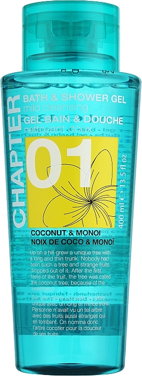 Gel za tuširanje i kupanje "Kokos i monoi" - Chapter 01 Coconut & Monoi Bath & Shower Gel