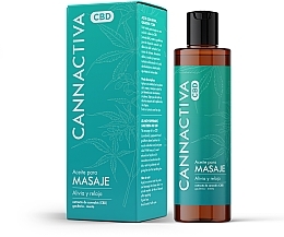 Masažno ulje Cannactiva CBD Massage Oil