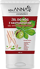 Gel za stopala od divljeg kestena New Anna Cosmetics Gel With Horse Chestnut