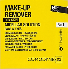 Maramice za skidanje šminke Comodynes Make Up Remover Micellar Solution Easy Cleanser