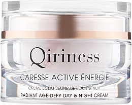 Zaglađujuća krema za lice "Energija i sjaj" Qiriness Caresse Active Enegie Radiant Age-Defy Day&Night Cream