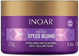 Maska protiv žute kose Inoar Absolut Speed Blond Anti-Yellow Mask