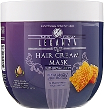 Maska za kremu za kosu s matičnom mliječ Leganza Cream Hair Mask With Royal Jelly (bez dozatora)