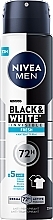 Dezodorans u spreju antiperspirant "Invisible for black and white" NIVEA Invisible For Black&White Fresh 48 hour