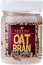 Piling za lice od zobenih pahuljica Hristina Cosmetics Oat Bran Face Peeling