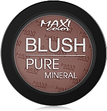 Maxi Color Mineral Pure Rumenilo za lice