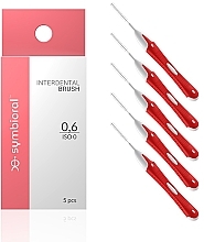 Fogköztisztító kefe, 0,6 mm Symbioral Interdental Brush ISO 0