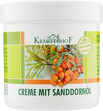 Homoktövis olajos testápoló krém Krauterhof Sanddornol Body Cream