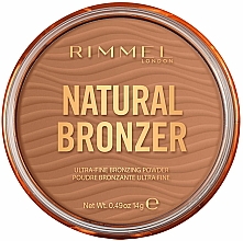 Rimmel Natural Bronzer Waterproof Powder Bronzosító púder