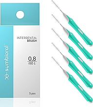 Fogköztisztító kefe, 0,8 mm Symbioral Interdental Brush ISO 1