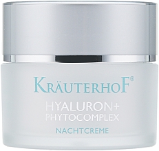 Éjszakai krém fitokomplexummal és hialuronsavval Krauterhof Hyaluron Phytocomplex Night Cream