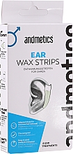 Szőrtelenítő viasz fülre Andmetics Ear Wax Strips Men