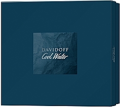 Davidoff Cool Water Szett (edt 125 ml + sh/gel 75 ml + ash/balm 75 ml)