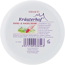 Kéz- és körömkrém vitaminokkal Krauterhof Hand Cream