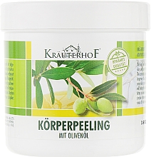 Testpeeling olíva gyümölcs olajjal Krauterhof Wild Olive Body Peeling