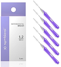 Fogköztisztító kefe, 1,2 mm Symbioral Interdental Brush ISO 3