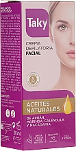 Szőrteleítő arckrém Taky Expert Face Hair Removal Cream