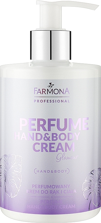 Illatosított test- és kézkrém - Farmona Professional Perfume Hand&Body Cream Glamour