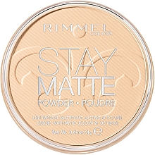 Rimmel Stay Matte Long Lasting Powder Mattító púder