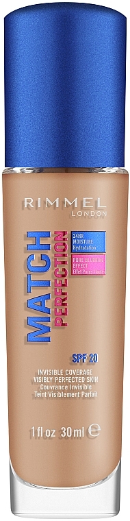 Alapozó - Rimmel Match Perfection Foundation