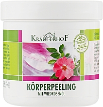 Testpeeling vadrózsával Krauterhof Wild Rose Body Peeling