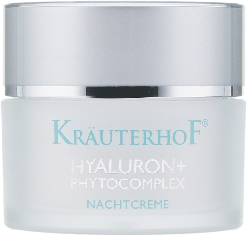 Éjszakai krém fitokomplexummal és hialuronsavval - Krauterhof Hyaluron Phytocomplex Night Cream