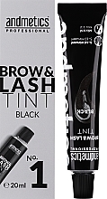 Andmetics Brow & Lash Tint Szemöldök- és szempillafesték