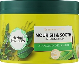 Nourish & Sooth Hair Mask Herbal Essences Nourish & Sooth Avocado Oil & Aloe Intensive Hair Mask